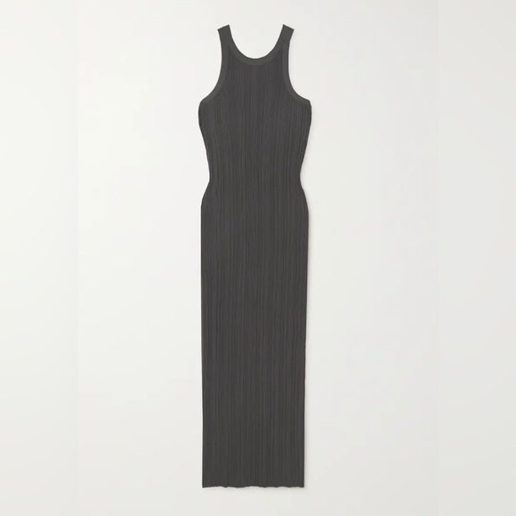 TOTEME Ribbed-knit maxi dress XS - Picture 2 of 5